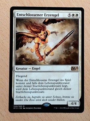 MTG Magic: Entschlossener Erzengel, Resolute Archangel, DEUTSCH, Engel