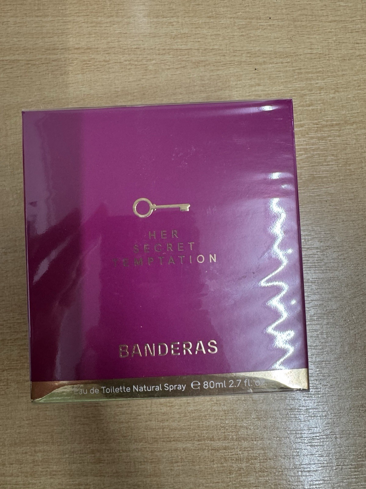 ANTONIO BANDERAS HER SECRET TEMPTATION 80ML EDT SPRAY BRAND NEW & SEALED