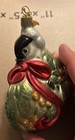 Lenox Winter Greetings Glass Chickadee Ornament Catherine McClung — photo 2