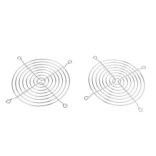 20Pack 120mm Wire Silver Fan Grill Finger Guard for Computer Brushless Fan - Afbeelding 7 van 7