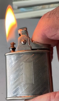 Vintage Ronson Princess Petrol Lighter / Serviced.