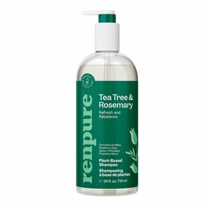 Renpure Plant Based Tea Tree and Rosemary Refresh 24 Fl Oz (Pack of 1), Green 