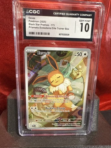 Eevee 173 Sv: Scarlet & Violet Promo Cards Holo CGC 10