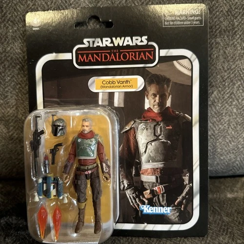 New ListingSTAR WARS KENNER 3.75” The Vintage Collection COBB VANTH Mandalorian Armor VC343