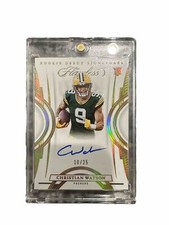 Christian Watson 2022 Flawless Rookie Debut Signatures Gold 10/25 Auto Packers 