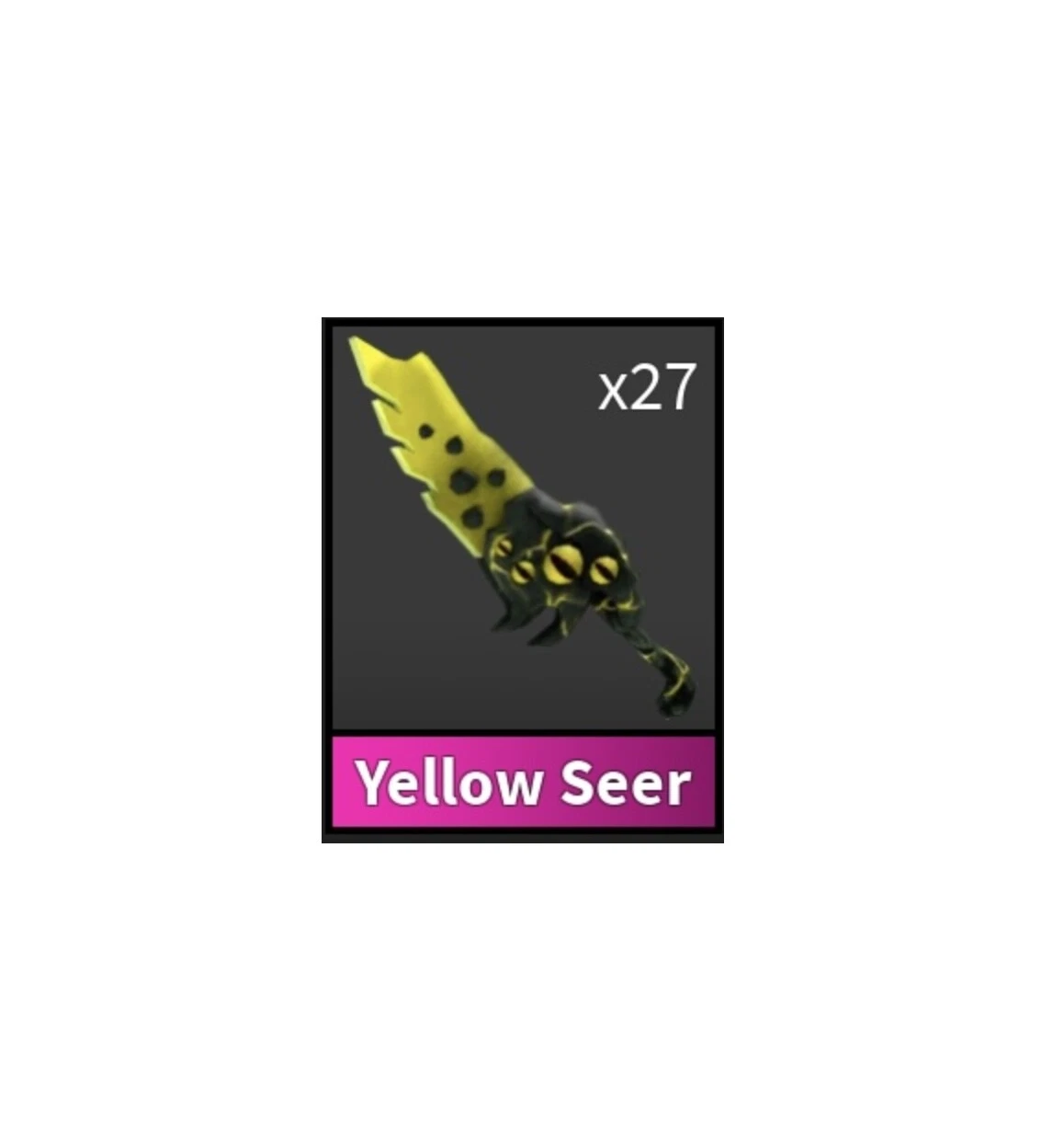 yellow seer