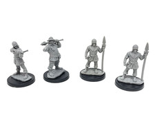 Town Guard Set Lot of 4 Dungeons and Dragons Miniatures DnD Minis 28mm fantasy
