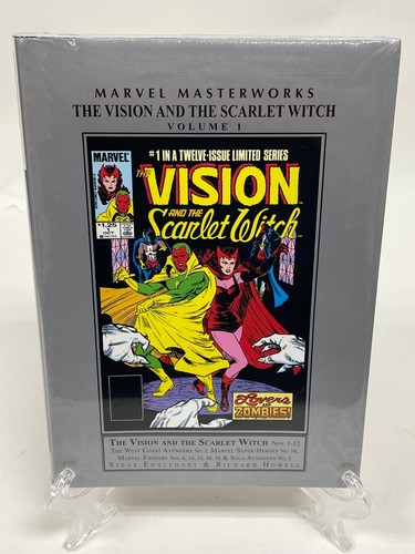 Vision & Scarlet Witch Marvel Masterworks Vol 1 CUBIERTA REGULAR Sellada HC - Imagen 1 de 4