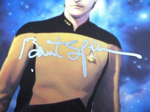 Brent Spiner Signed Autographed Collector's Plate Star Trek Data JSA AX25314 - Picture 2 of 5