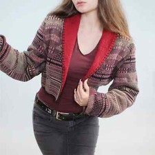 Vintage 80s Baja cropped Blazer from No  Don't Go by Absolutely Jeans