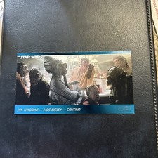 Star Wars WideVision 1994 Topps #39 Cantina aliens bartender￼ John Mollo Sketch