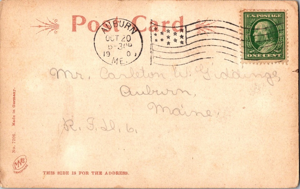 Orono University of Maine Wingate Hall ME Postcard Posted eBay