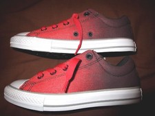 NEW GENUINE UNISEX JUNIOR CONVERSE TRAINERS UK 4-4.5F G EU 37  23.5CM BERRY FADE