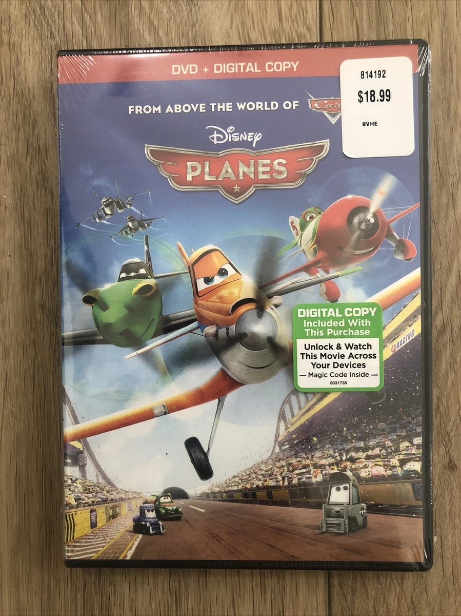 Planes New DVD Digital Copy Sealed Watch Across Various