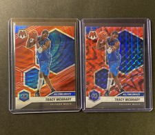 Tracy Mcgrady 2020-21 Mosaic All-Time Greats Red Reactive & Red Wave