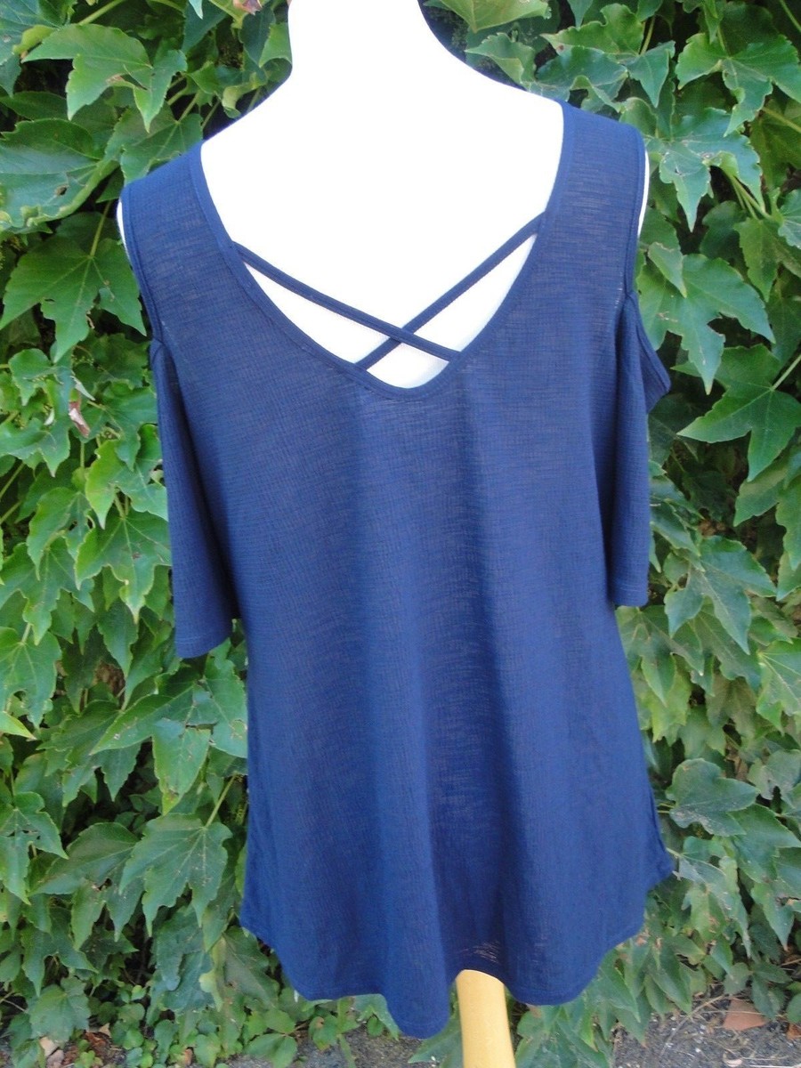 Vêtements Gemo Les Milles T-SHIRT TUNIQUE ETE BLEU MARINE FEMME