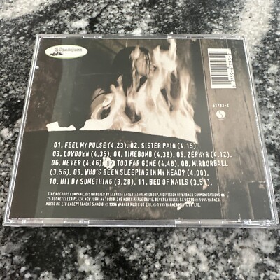 Electrafixion - Burned 11 Track Radio Station Promo Album CD 1995