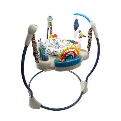 NEW DESIGN Baby Jumperoo Baby Bouncer 360 Chair Blue