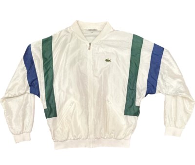 LACOSTE　ma-1 Vintage Chemise Lacoste Tracksuit Set Men's XL White Leisure | eBay