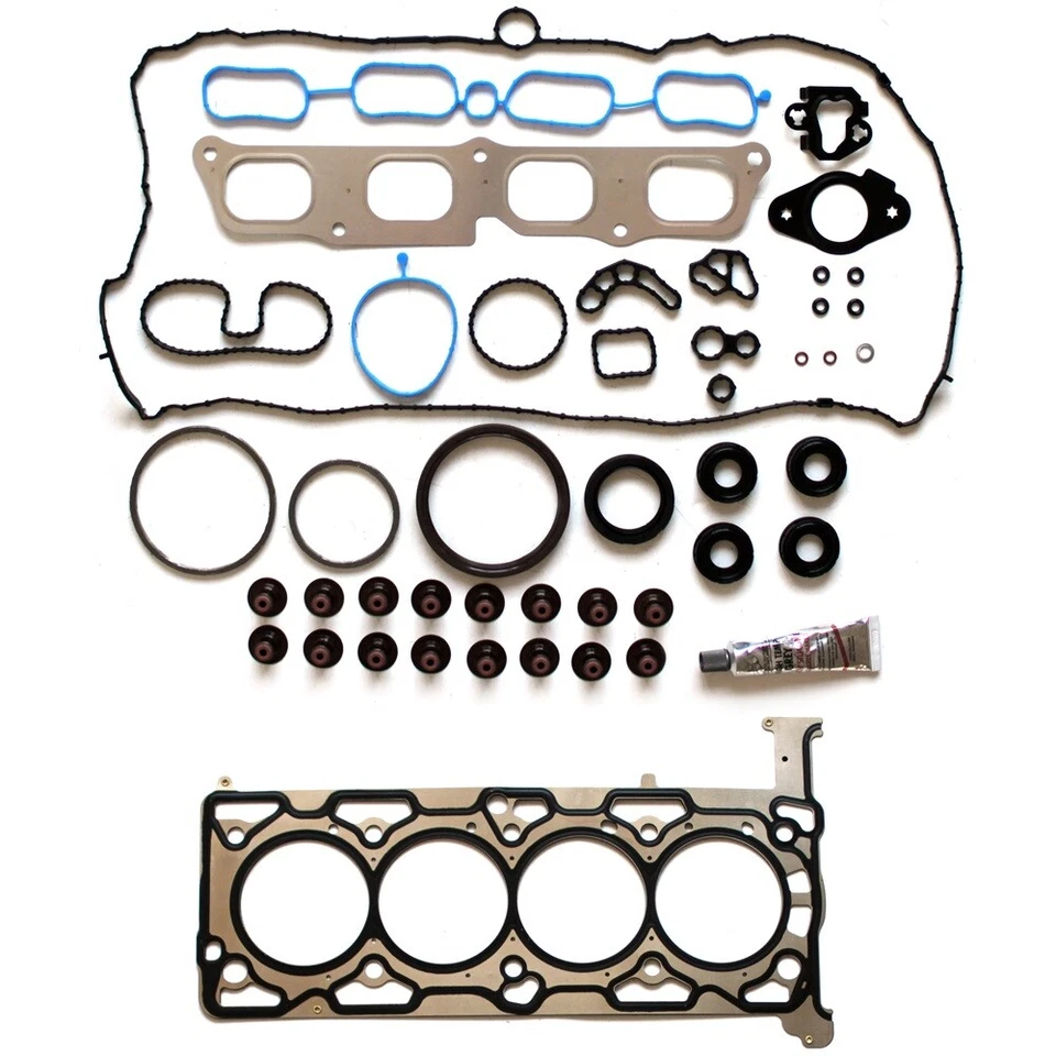 Juego de juntas de culata ECCPP para 13-18 Chevrolet Malibu Impala Buick Cadillac 2,5 L DOHC Foto 2 de 4