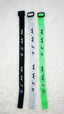 3 Woven Jesus Religious WWJD Bracelet Fundraiser Fashion Wristband - 3-Pack
