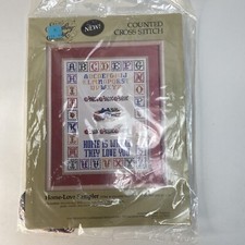 Something Special Home Love Sampler 50344 cross stitch kit Candamar Designs 1987