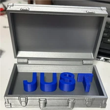 Gag Gift...BUSINESS NOVELTY.....CUTE!! FUNNY Just in Case Silver Case