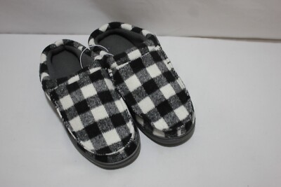 ~NWT Men's SONOMA Plaid Slippers! Size M 8-9 Nice Very soft 100% Poly