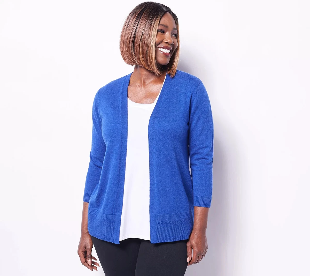 Denim & co cardigan deals