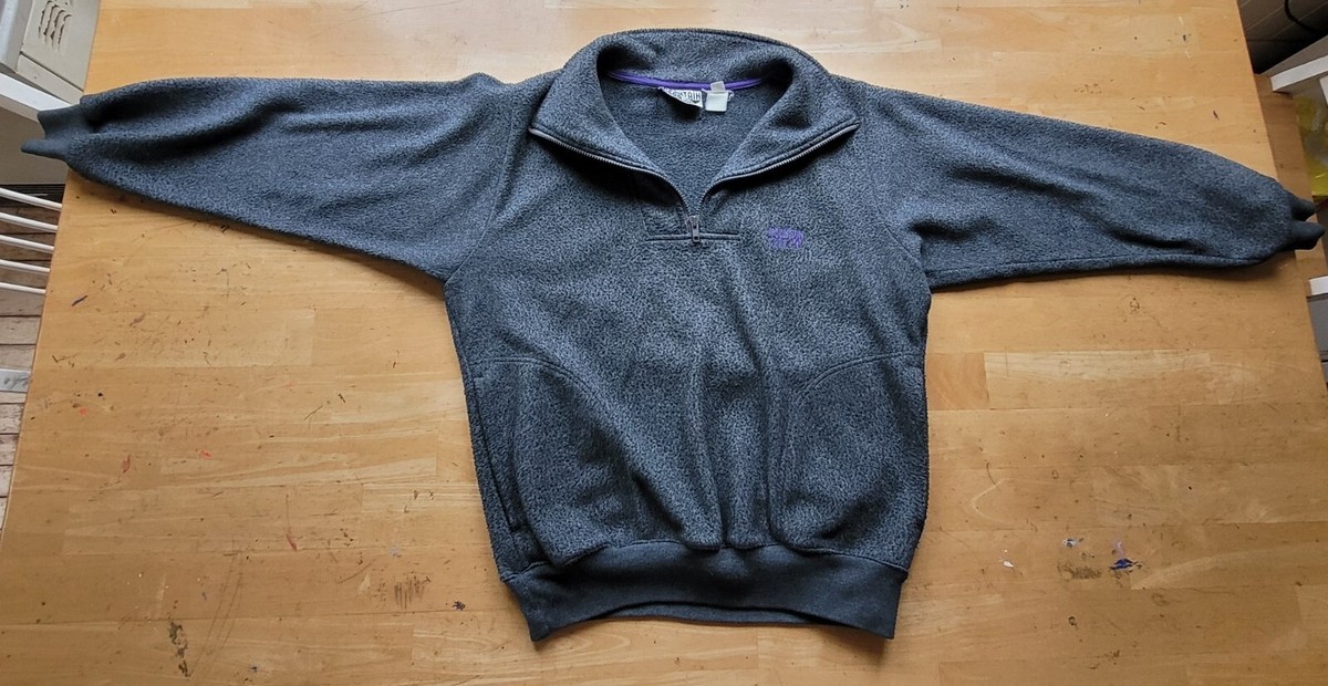Vintage 1990's Mountain Gear Fleece Grey Medium Unisex | eBay