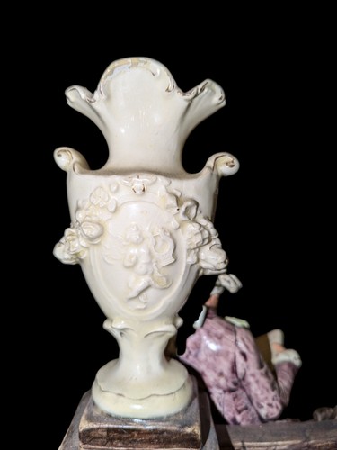 EXCEPTIONAL Antique Porcelain Bohemian Royal Dux Figure Of NAPOLEON Reading - Picture 10 of 13