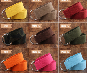 ladies canvas belt