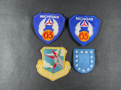 Military Air Force CAP Civil Air Patrol Michigan Wing patches | eBay