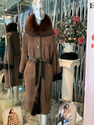 GENUINE SHEARLING COAT
