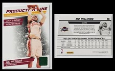 2010-11 Donruss Production Line MO WILLIAMS 98 Basketball Card DIE-CUT Cavaliers