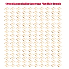 4mm Banana Bullet Connector Plug Male Female for RC Battery ESC Motor Brushless