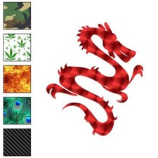Dragon Chinese Tribal, Vinyl Decal Sticker, 40 Patterns  3 Sizes, 227