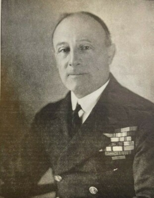 #ad 1921 Vintage Magazine Illustration British Admiral Sir John Jellicoe $19.99