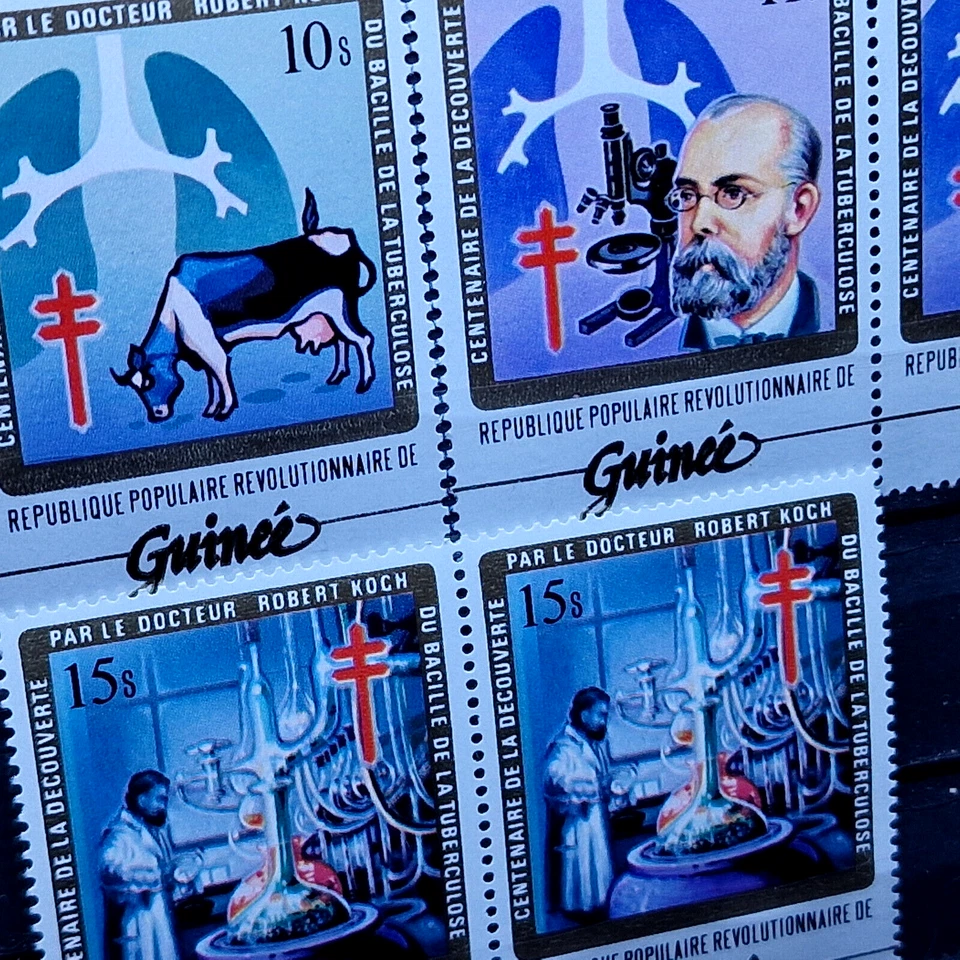 Guinea 1983 - Red Cross - MNH - 10 Stamps - 5 Pairs Set - Image 2 of 4