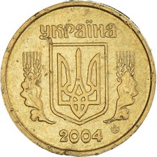 #1004196 M&uuml;nze, Ukraine, 10 Kopiyok, 2004