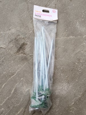 Halfords Groundhog 8MM  Dia Harndened Steel Tent Peg X  8  off   Tent Camping 