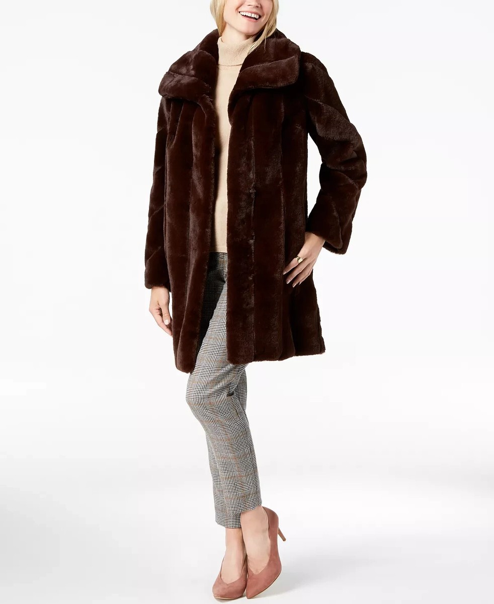 Fur Macy's Coats Womens Sale Faux Fur Macy's Guess