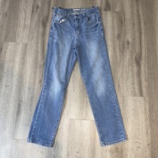 Sonoma Skinny Jeans Youth 8 Reg. Light Blue Distressed Adjustable Waist Band