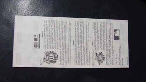 2000 All Star Sunday Atlanta Ticket - Picture 2 of 2