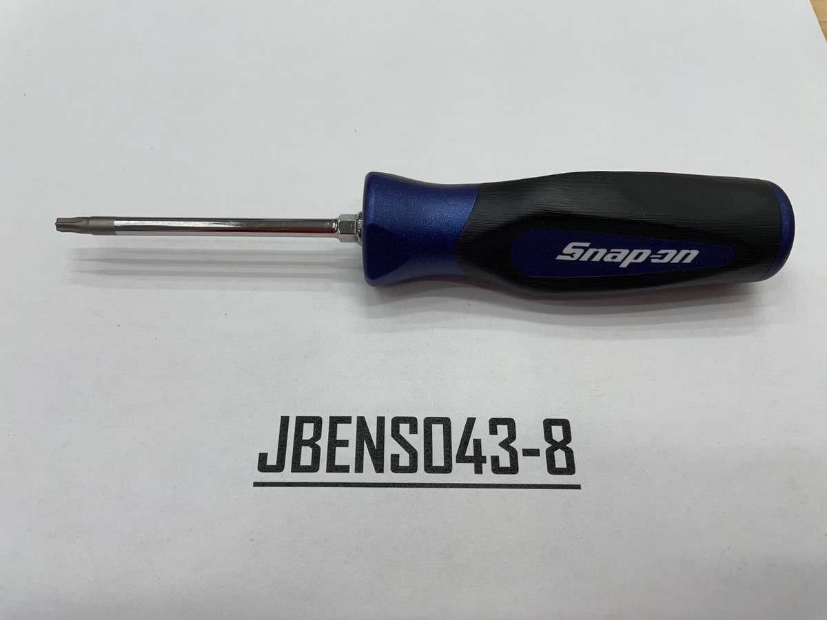 その他 TORYS Snap-on Tools USA NEW POWER BLUE T20 Soft Grip Torx Screwdriver
