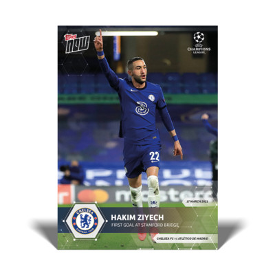 Topps Now UCL 20/21 - Card 055 -Hakim Ziyech - Chelsea