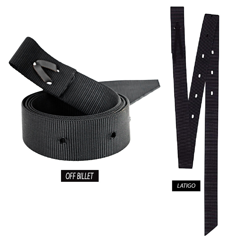 PFIFF Off-Billette 004334 Sangle De Selle Western En Cuir Noir 45 X 4,5 Cm