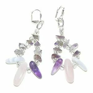 Pendientes de Moda de cobre de cerámica de Ágata