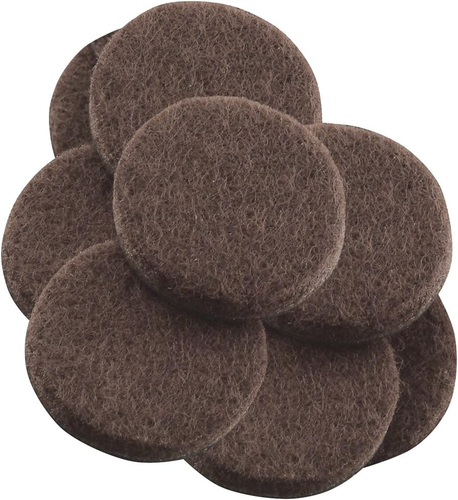 1 1/2" round Heavy-Duty Self-Stick Felt Furniture Pads - Protect Surfaces from S - Picture 10 of 12