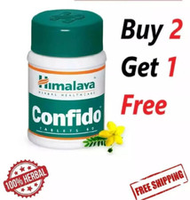 1x Best Himalaya Confido Tablets 60tab Tablets/ free shipping BUY 2 GET 1 FREE